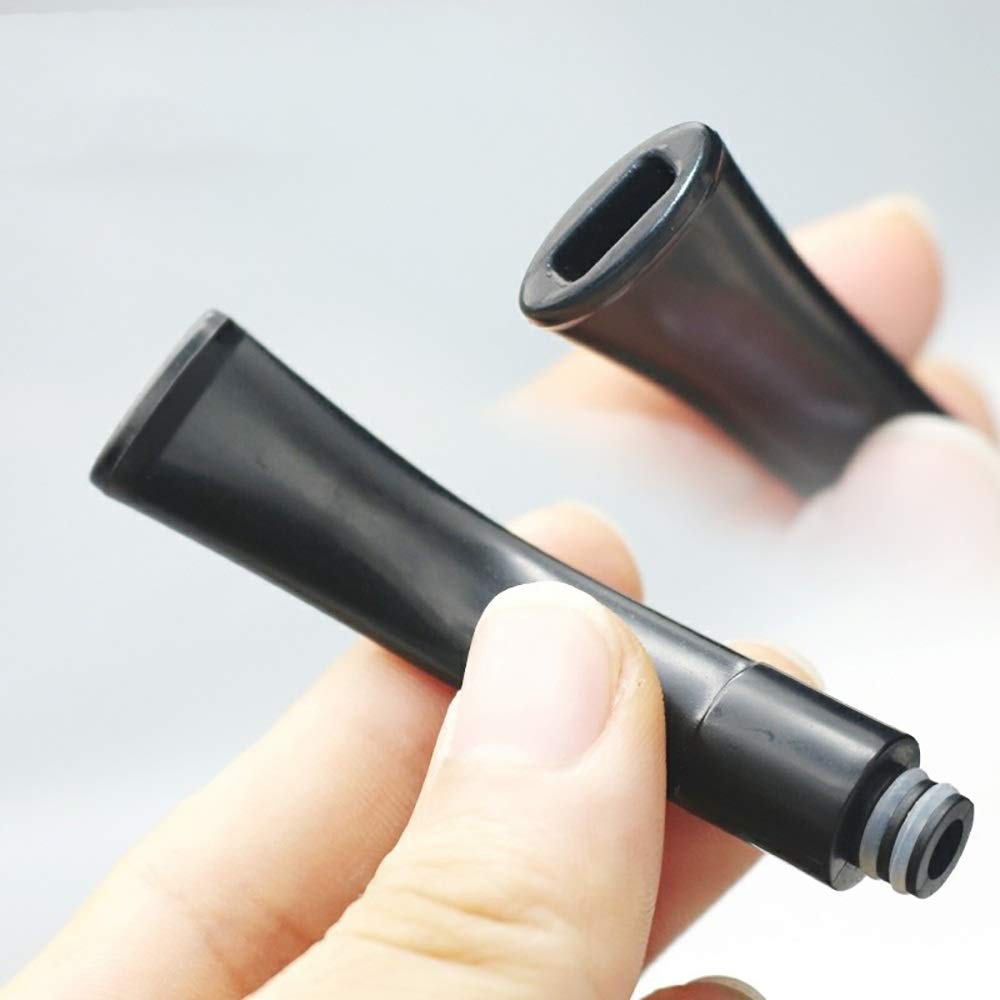 Embout Long 510 pour Embout Plat en Plastique pour e-Cigarette 510 Atomizer  Fit Mini-réservoir Melo 3 IJust S Kit etc. sans Tabac ni Nicotine (Color :  Black) : Amazon.fr: High-Tech