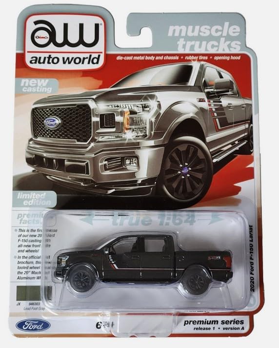 Auto World Muscle Trucks 2020 Ford F 150 Lariat miniatura 1