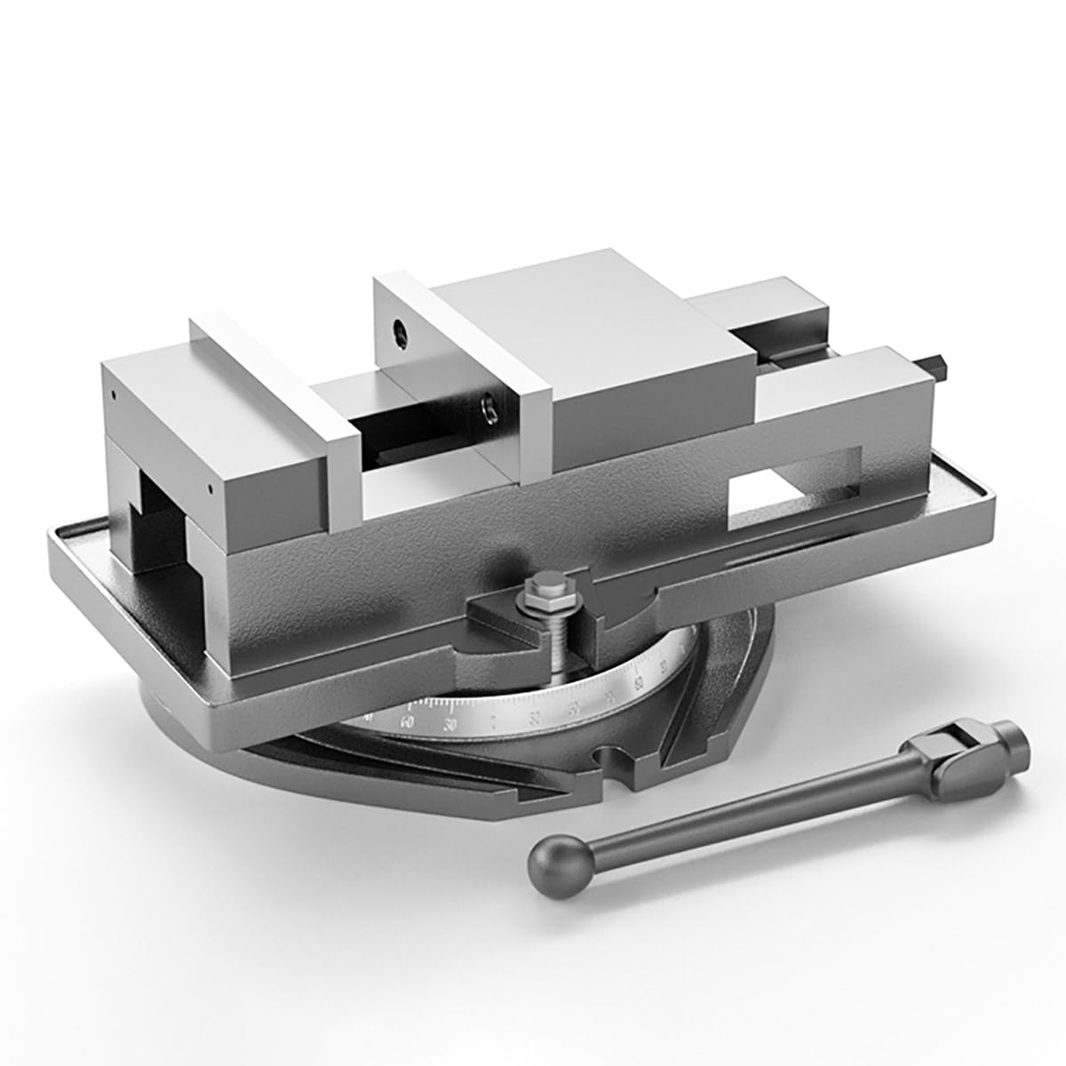 Fyiyiew One Color Vice, With 360 Swivel Base, 5 In Jaw Width Heavy