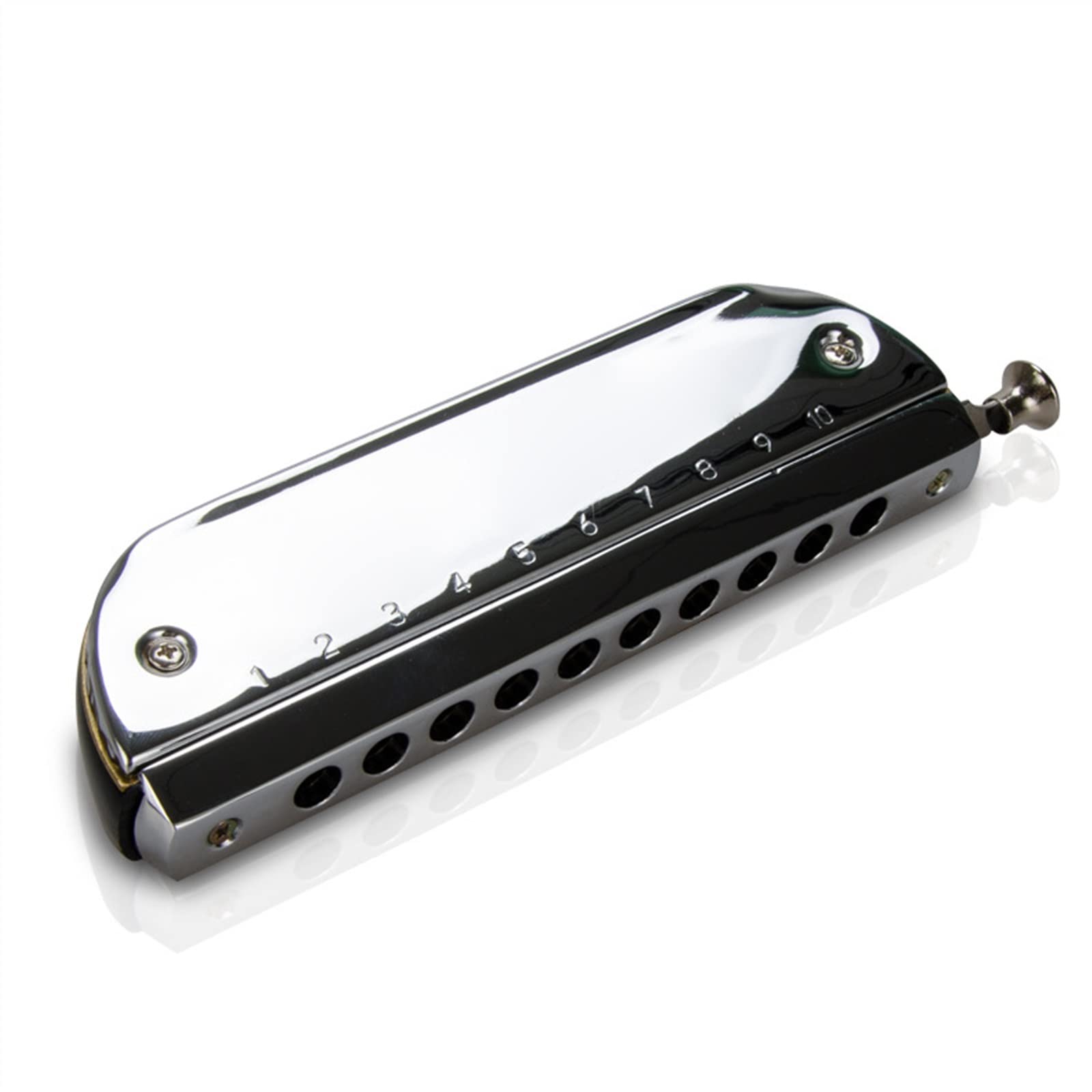 Standard Mundharmonikas Chromatische Zehn-Loch-Mundharmonika 10-Loch-Anfänger Für Erwachsene, Die Professionelle Musikinstrumente Spielen