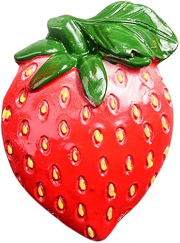 Miniatura 10 de Imán de resina 3D para refrigerador de frutas, limón, fresa, piña, adornos magnéticos para refrigerador, calcomanías magnéticas para cocina, espacio