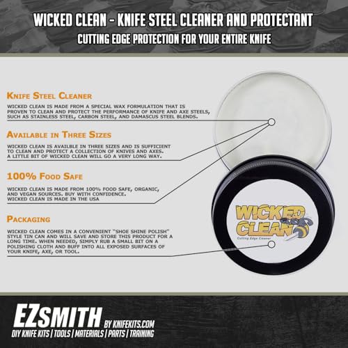 Wicked Clean - Limpiador de cuchillos 0.50 oz miniatura 5