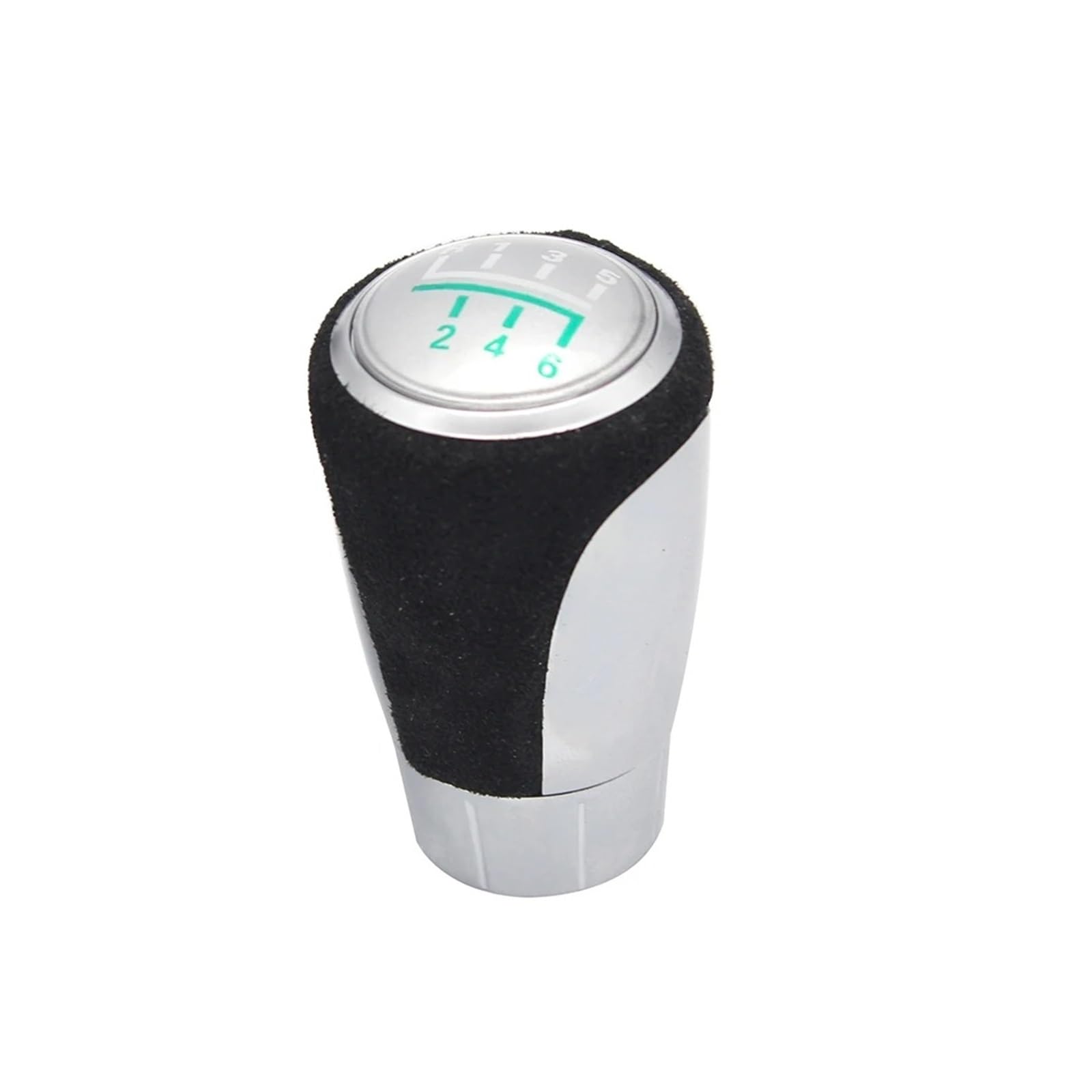 Sauanmnktp 6 Speed Gearshift Knob For Bmw 3 Series E46 1997-2006 5 Gear Shift Knob(6 Speed)
