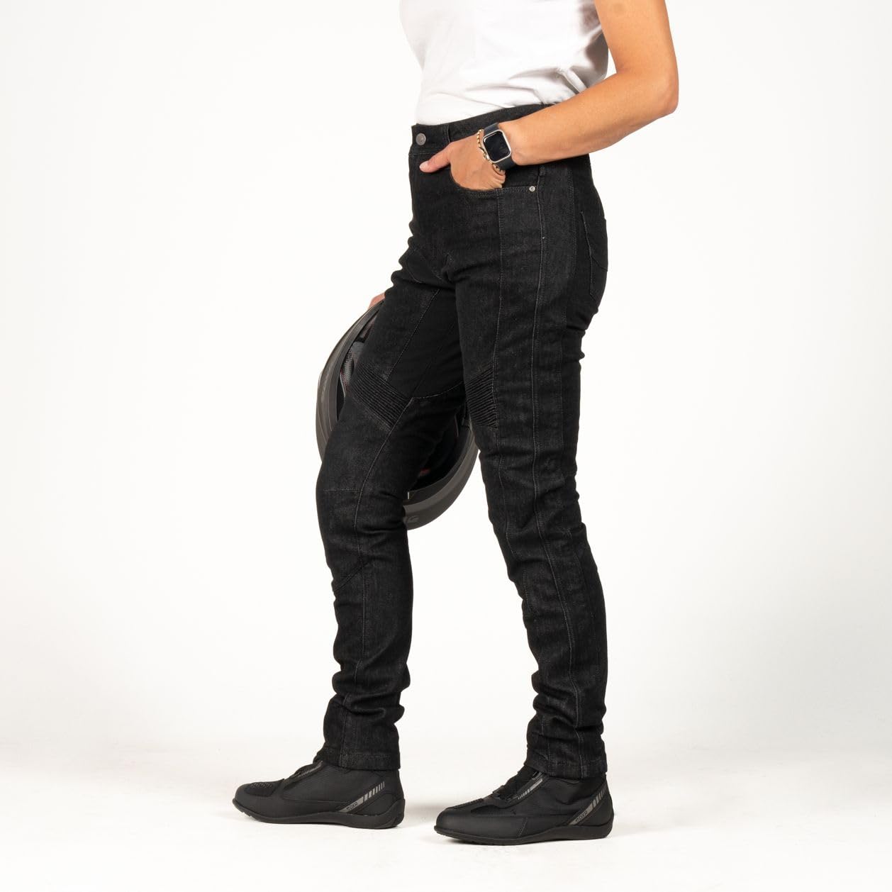 Jean Moto DIVA DENIM femme Homologué EN17092 AA Toutes saisons 44