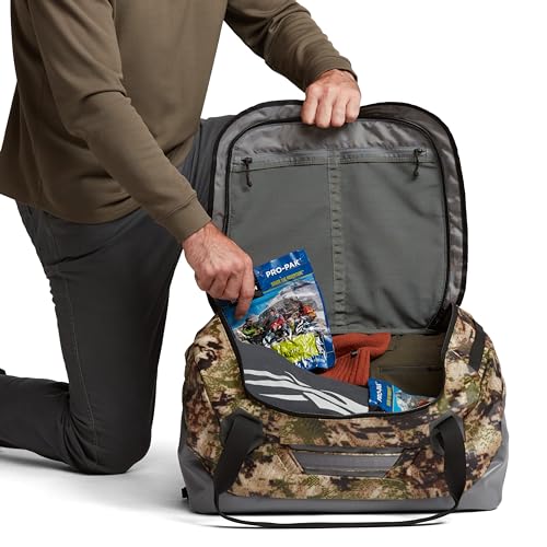 Image of SITKA Gear Drifter Water-Resistant Travel Duffle Bag, Optifade Subalpine, 50L, Optifade Subalpine (50l)