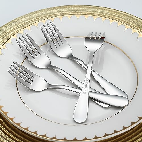Evanda 1. ARGENT Dessert Forks Set Of 12 Pack thumb #7