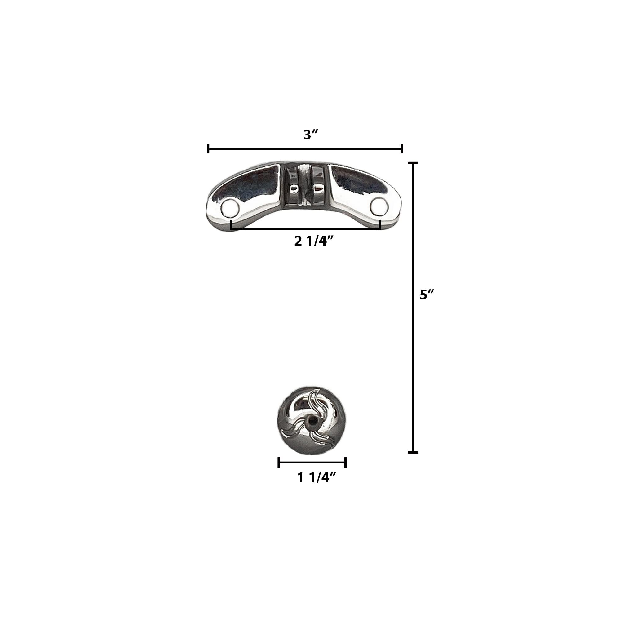 Claddagh Door Knocker - Nickel (Premium Size)