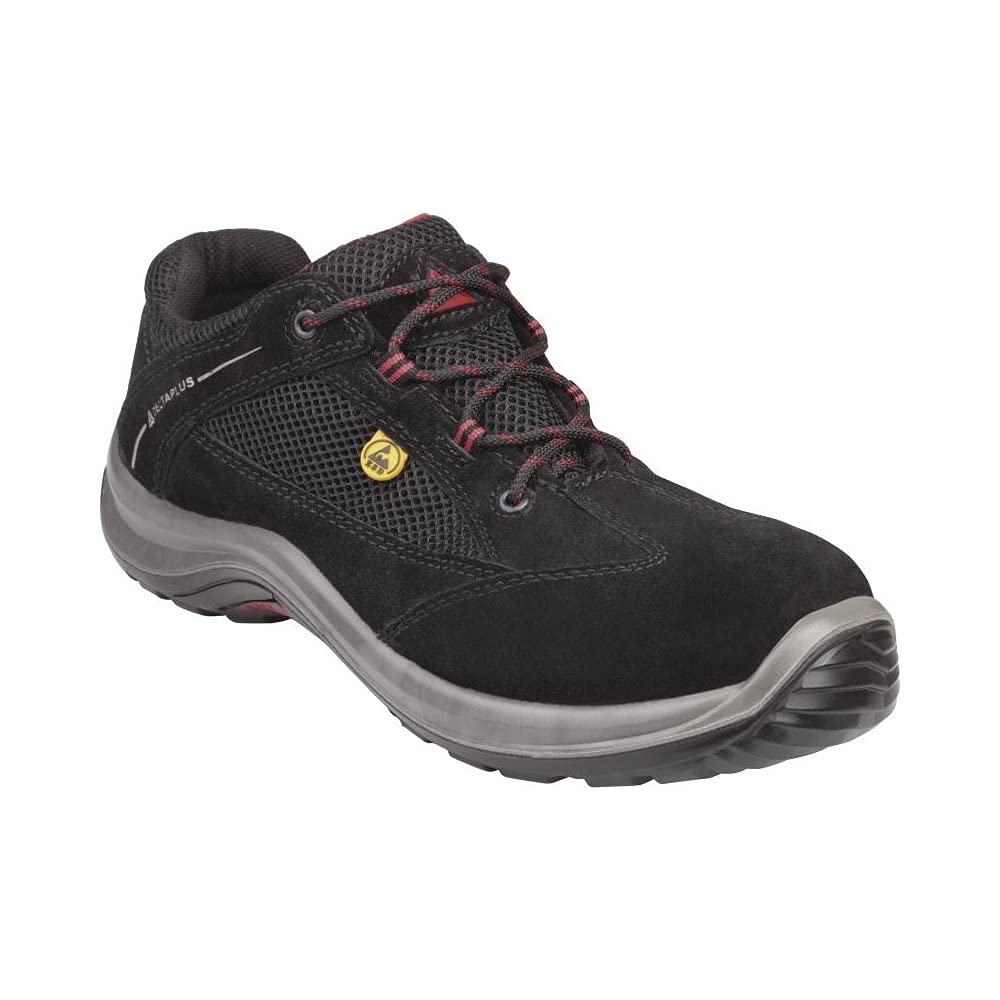 Deltaplus Black Delta Plus Viagi Esd - Safety Trainers - Size 10