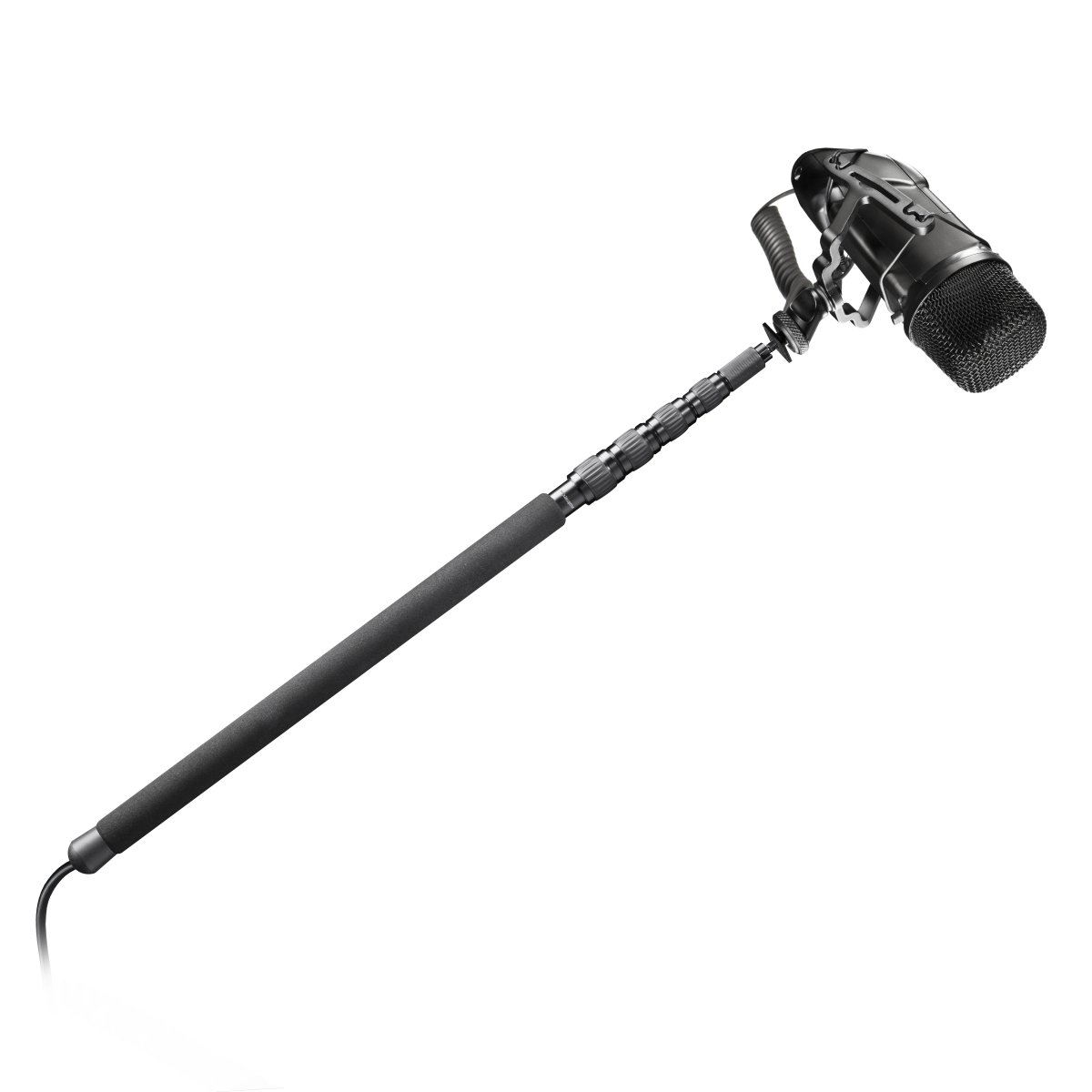Walimex 20361 Pro Tonangel MicPipe Hand Treppiede Microfono Angel (adatto per microfono, lunghezza max. 3m, incl. passacavo per cavo con max. 7mm)