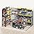 DWVO 8'x6' Large Metal Outdoor Storage Shed, Heavy Duty Tool Storage Sheds for Backyard Patio Lawn - Ideal for Bicycles, Garden Tools, and Lawn Equipment, Easy-to-Assemble, Brown
