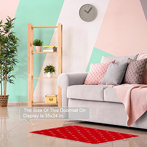 Felpudo de Navidad para entrada interior que mantiene tu hogar limpio y elegante 8