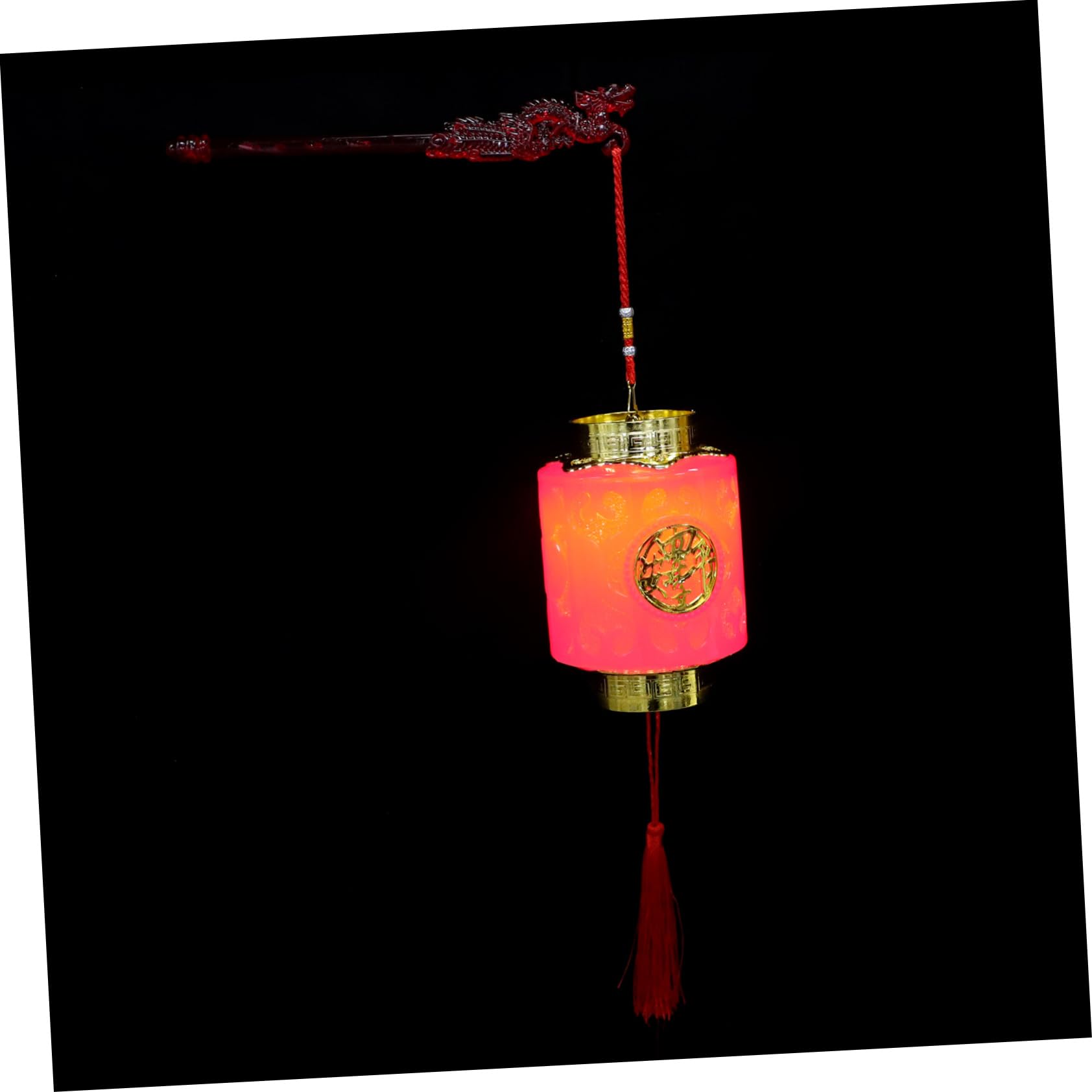 Lurrose 1pc Festival Decor Handheld Lantern Style Glowing Led Boys and Girls Lantern for Parties Photo Props Celebrations Portable Compact Occasions