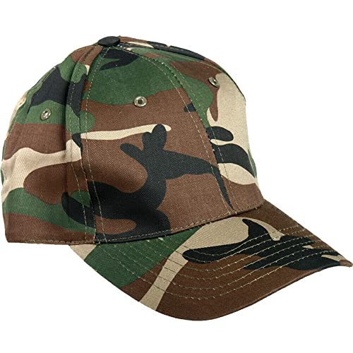 Miltec - Gorra de béisbol Unisex para Adulto, diseño de Camuflaje, Talla única