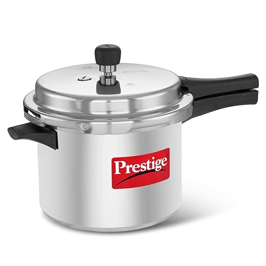 Prestige Popular Pressure Cooker, 5 L, Silver