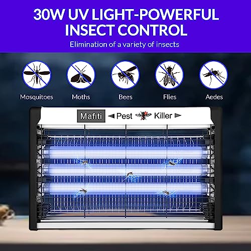 image for mafiti 30w Bug Zapper Fly Traps Indoor Electric Mosquito Zapper Fly Ki