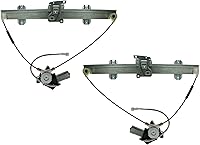 Vista 161 de TRQ Juego de regulador de ventana eléctrica delantera y motor compatible con Ford Ranger 1993-2011 1994-2009 Mazda B2300 1998-2001 B2500 1994-2007