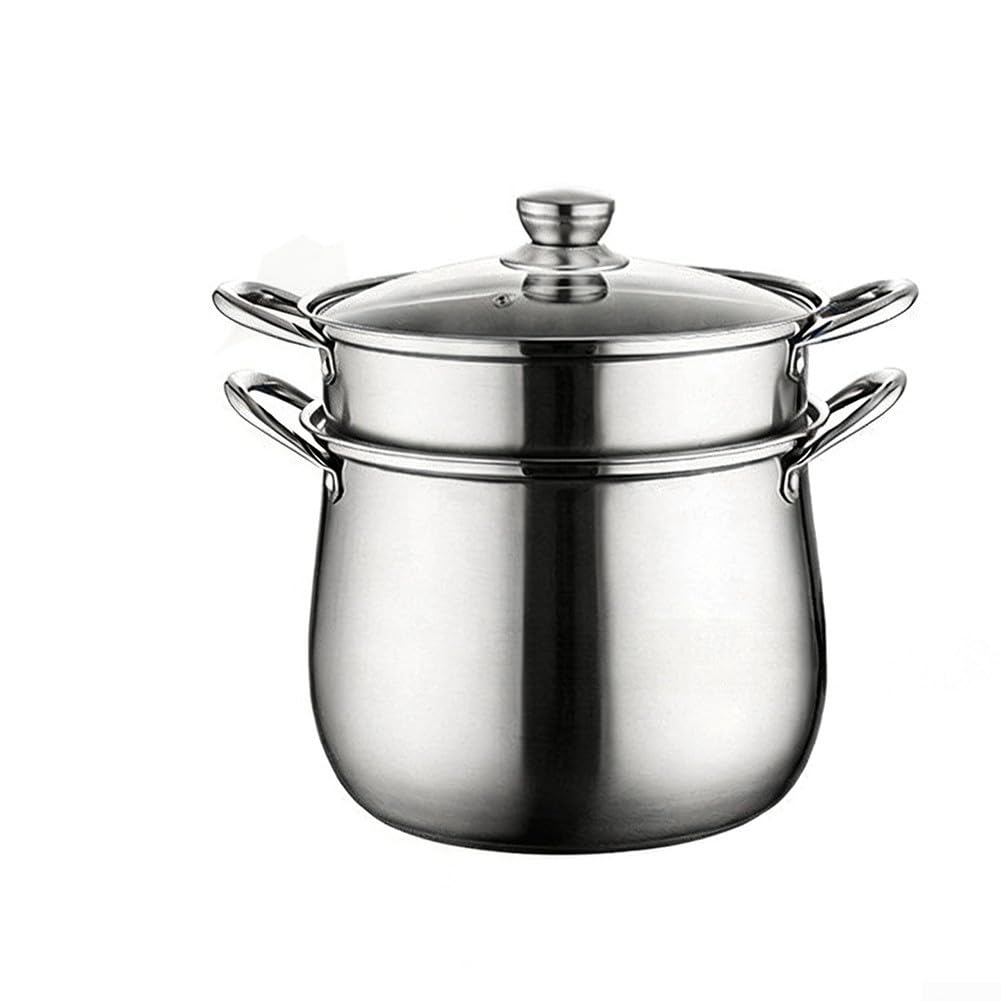 Casserole Acier Inoxydable 22cm Résistante Rouille