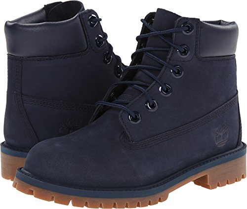 Image of Timberland Womens Premium Combat & Lace-Up Boots Blue 6 Medium (B,M)