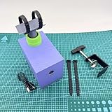 Toplionace Elektrischer Mini-Farbschüttler für Den Schreibtisch - Automatischer Mischer für Farbflaschen (19-42mm) mit Klemme