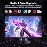KOORUI G2721E 27 Inch Gaming Monitor, 320Hz, Fast IPS, QHD 1440P, 1ms, Adaptive Sync, Lifting Adjustable, VESA Mountable, HDMI/DP, Low Blue Light, 99% SRGB - Image 6