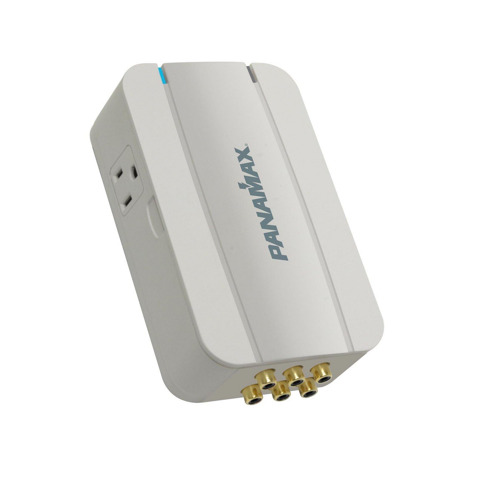 MD2-AV | Surge Protector 2 Outlet 3 In 3 Out RCA EMI RFI Filtration LED