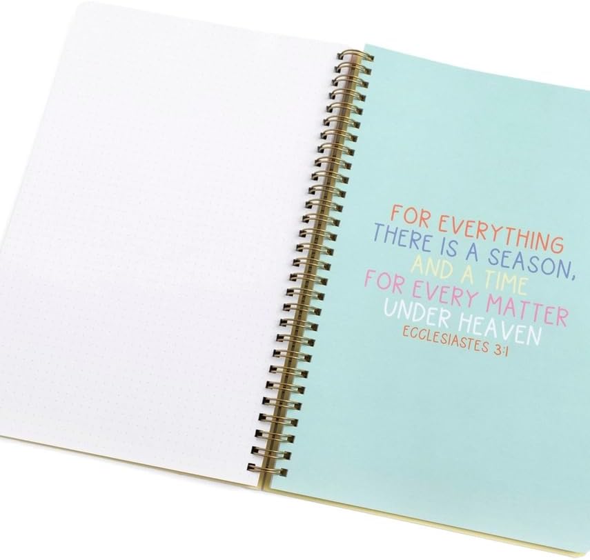 Smiley Notebook by Callie Danielle - Bible Journal for Women, Sermon Notes, Christian Notebook, Christian Journals Gift for Church Members, Bible Study Group, Church Families