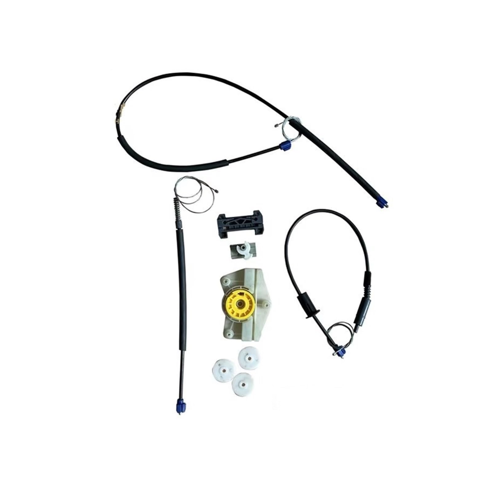 Hhfksci Grey Power Window Regulator For Peugeot 307 Cc 2009-2014 Window Regulator With Comfort Front Right Lfet Repair Kit 9222V9 92221W0(Grey)