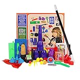 Trucos alucinantes: cada kit de magia de nivel de inicio incluye todo lo necesario para aprender docenas de actuaciones mágicas, como un emocionante troceador de dedos, trucos de fuga y mucho más.
