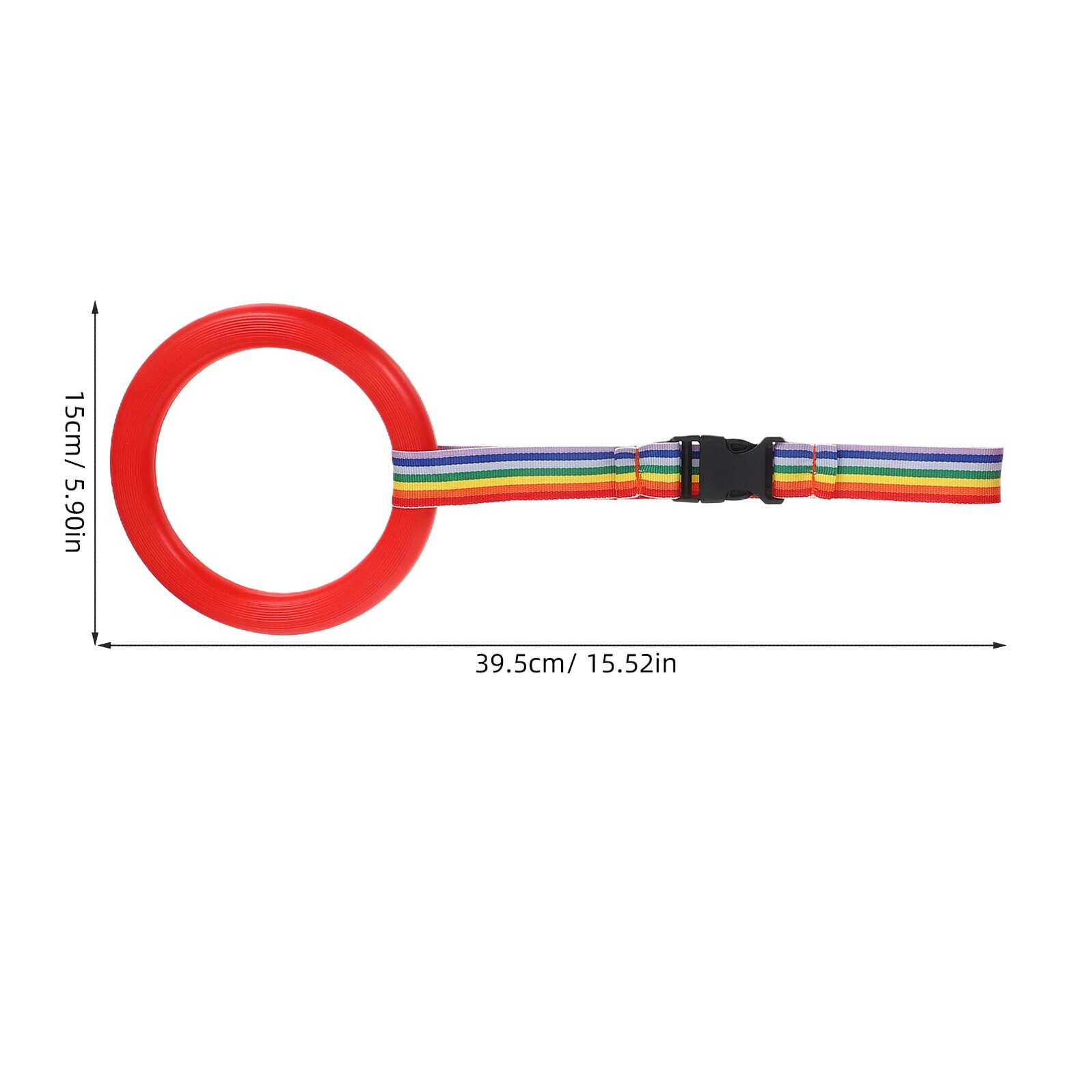 Hemobllo 24 Juegos Safety Walking Rope para Anillos Pulseras Antipérdida para Preescolares Correa de Seguridad Ligera y Conectores de Liberación Rápida para Actividades al Aire