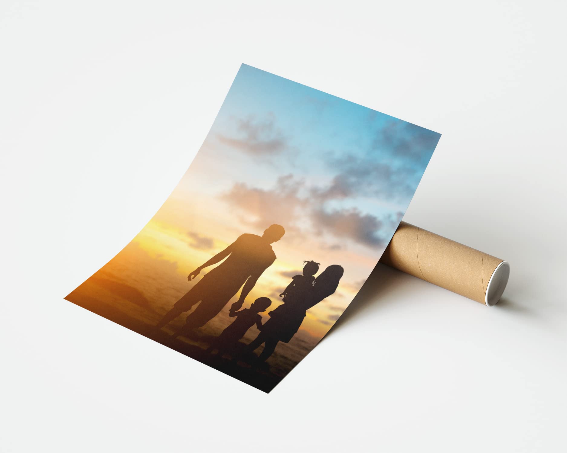 Panorama Poster Personnalisé 70x100 cm Photo Papier 250gr Cadeau Unique
