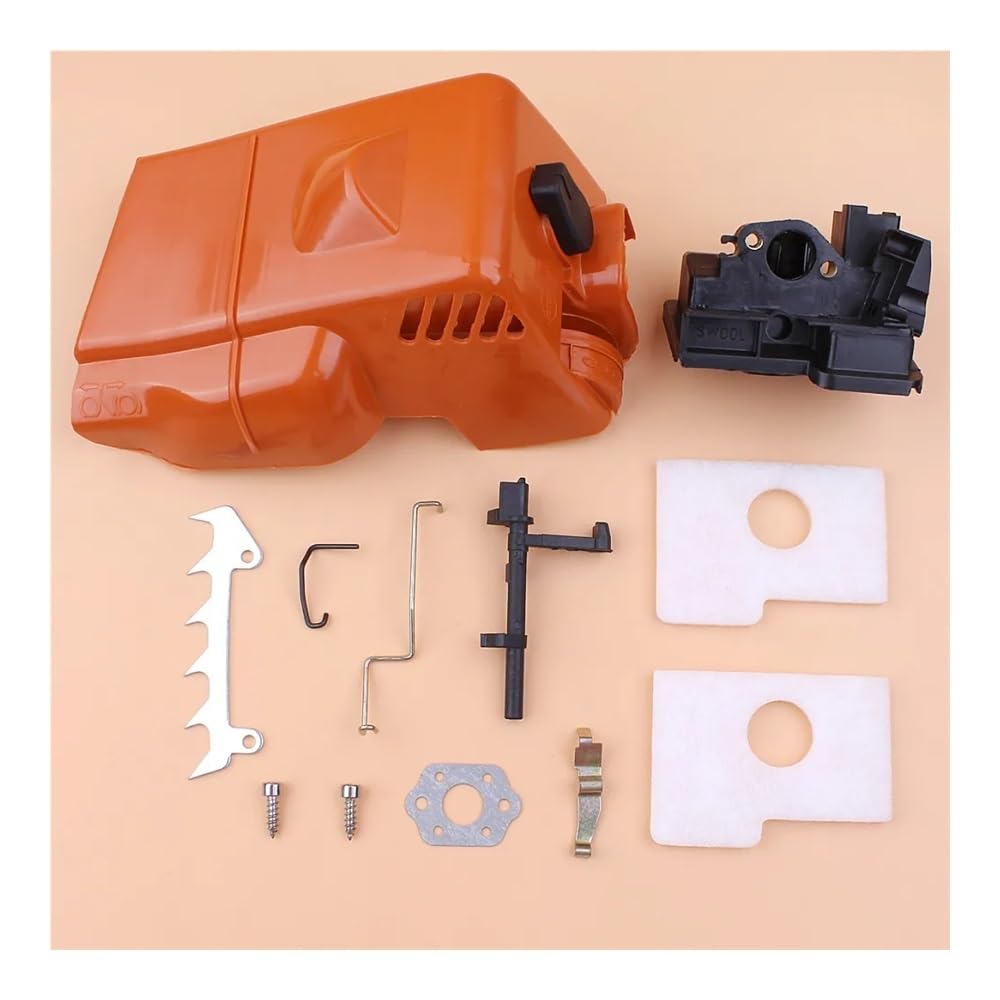 Kit de Varilla de Eje de Punta de Parachoques de Filtro de Aire de Cubierta Superior for MS180 MS170 018 017 MS 180 Piezas de Repuesto Motosierra de Gasolina Motosierra Piezas de Repuesto