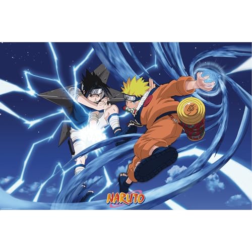 GB Eye ABYDCO760 Maxi Poster Naruto Naruto & Sasuke 61 x 91.5cm