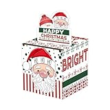 クリスマス貯金箱 - 面白いノティ装飾、キャッシュホルダー爆発ボックス | クリスマス貯金箱ホリデー現金節約飾り封筒カード子供大人ティーン家族の誕生日と新年ストッキング詰め物