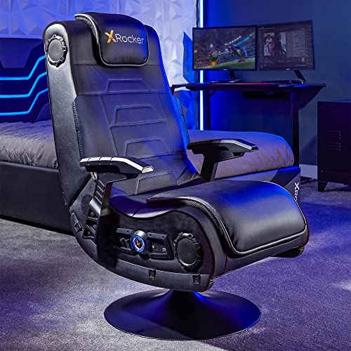 X Rocker Pro 4.1 Gaming & Entertainment Sillón – TV & Music Sillón con sistema de sonido 4.1 Vibración