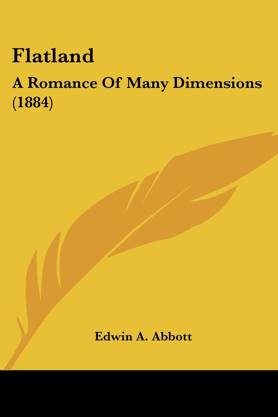 Flatland: A Romance Of Many Dimensions (1884)