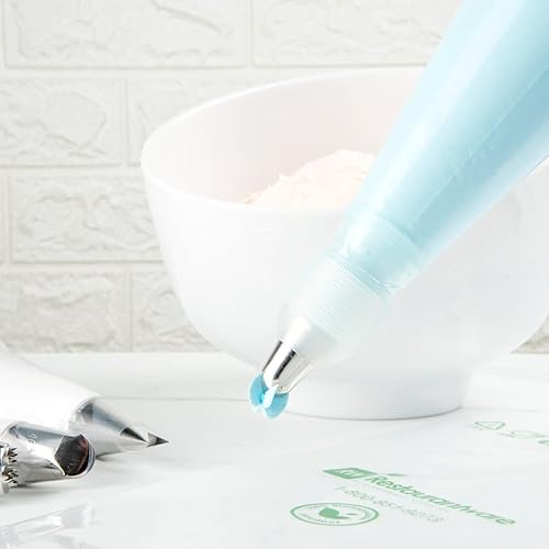 Restaurantware Pastry Tek Punta de tubería, 1 punta reutilizable para glaseado de flores, # 180, resistente a las abolladuras, punta de repostería