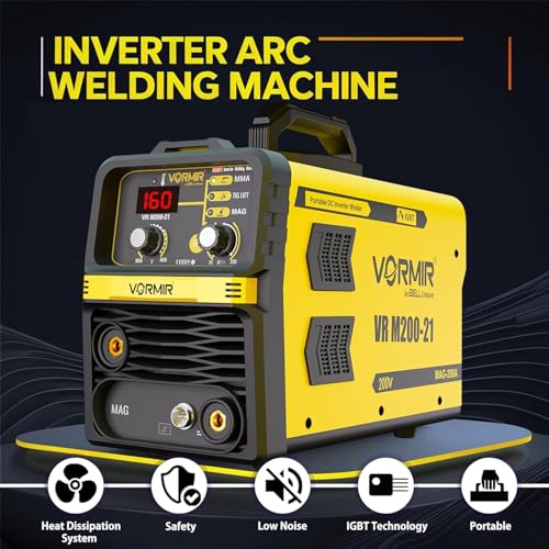 Image of IBELL VORMIR VR M200-21 | 3-in-1 Welding Machine (Used) | MAG /MMA /TIG Lift | 200A | Electrodes 1.6-3.2mm & Flux Wire 0.8 /0.9 /1.0mm | Hot Start & Anti-Stick | Home /DIY /Workshop - 12 Months warranty