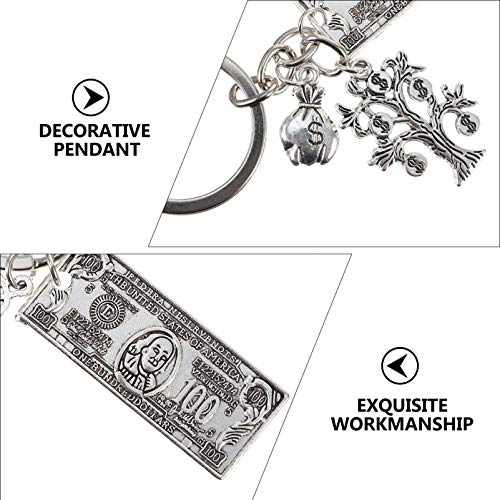 VALICLUD Chaveiro Engraçado 1 Unidade De Dólar De Saco De Romance Criativo Souvenirs Eua Engraçado O