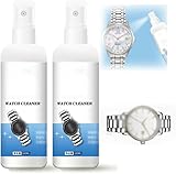 Spray detergente per la manutenzione del cinturino dell'orologio, spray detergente antiruggine per orologi in metallo, soluzioni detergenti per orologi, kit per la pulizia degli orologi, per cassa