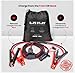 Safe Start Jumper Cable | Heavy Duty Jumper Cables for Trucks, SUV | Self Rescue Car Jump Starter | Quick Connect, Built-in Lights, Portable | Prioritizing Safety | 6 Gauge Wire, 12 Ft.