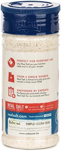 Redmond RSG9 Real Salt Nature's First Meersalz, 284 ml Shaker