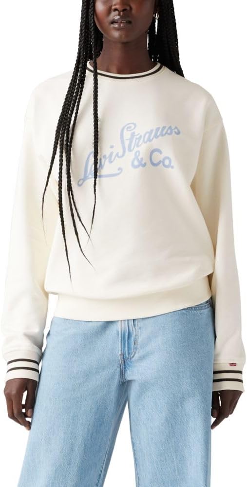 Levi's womens Graphic Heritage Sport Crew