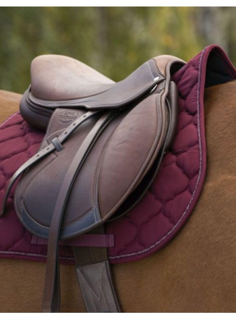 RIDING-WORLD „Rope“ Schabracke, Warmblut, bordeauxrot