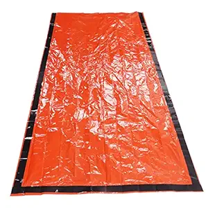 Jaerb Emergency Blanket, Survival Blanket Foldable Tear Resistant Waterproof for Camping for Outdoor (210cm*90cm)