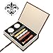 Produktbild Mogoko Waxing Satz Retro Wachs Siegel Stempel Kit aus Rosenholz Dekorativer Siegel Set Zauberschule Abzeichen Wachs Stick Löffel Petschaft Holzgriff Brief Personalisierte Segen Geschenkset