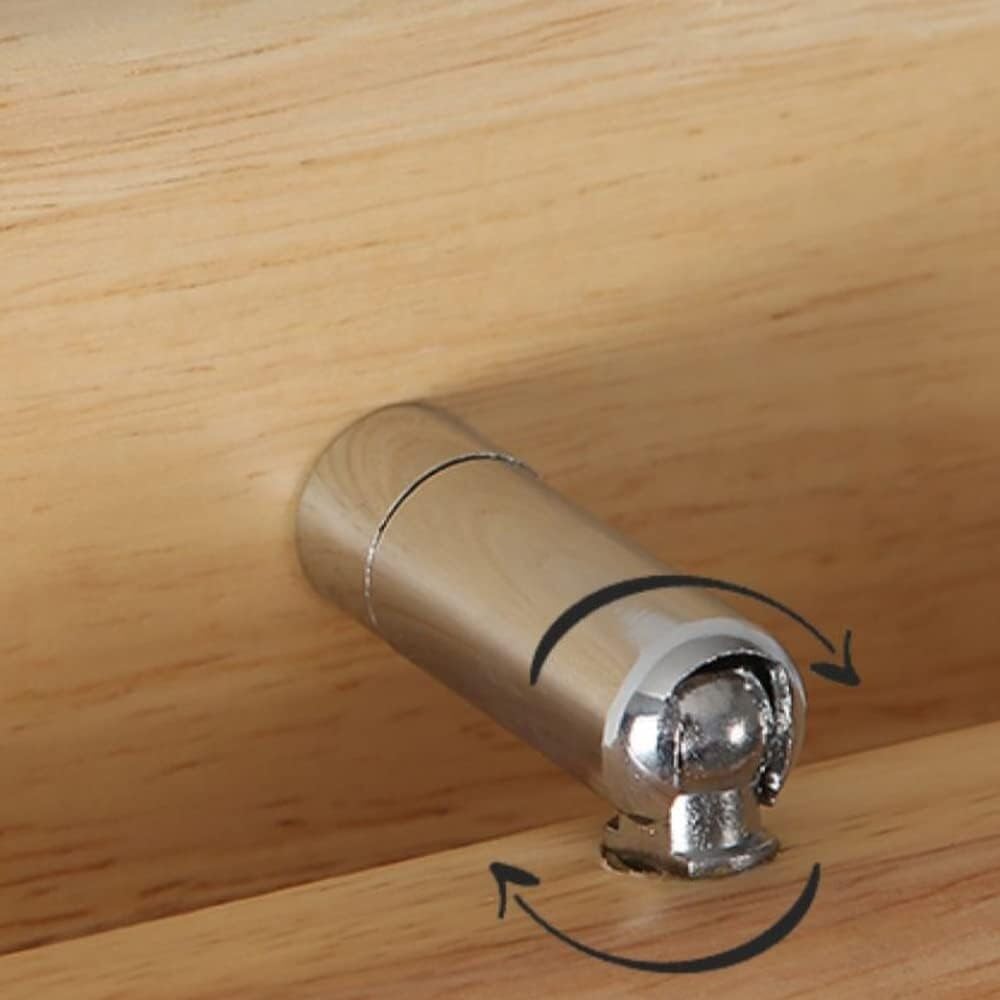 Spiegelleuchte Spiegellampe Holz Lange Streifen Eitelkeit Licht LED 3-Farbe Licht Badezimmer Wand Leuchte Moderne Linear Make-Up Spiegel Front Lampe for Make-Up Licht, Frisiertisch(Wood,40cm)
