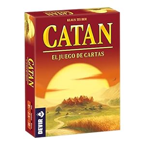 Devir Catan el Juego de Cartas, Juego de Cartas, Juego de Mesa, con Amigos, Juego para Fiestas, Juego de Mesa 8 años