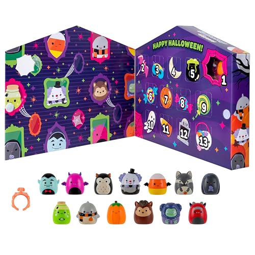 Squish-a-longs Halloween Countdown Calendar – Includes 13 Mini-Squish (Wave 3)