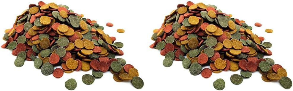 Heron's Pet World HERONS - Algae Wafer Mix - 16 mm Sinking Wafers with Spirulina - 25 Grams (Pack of 2)