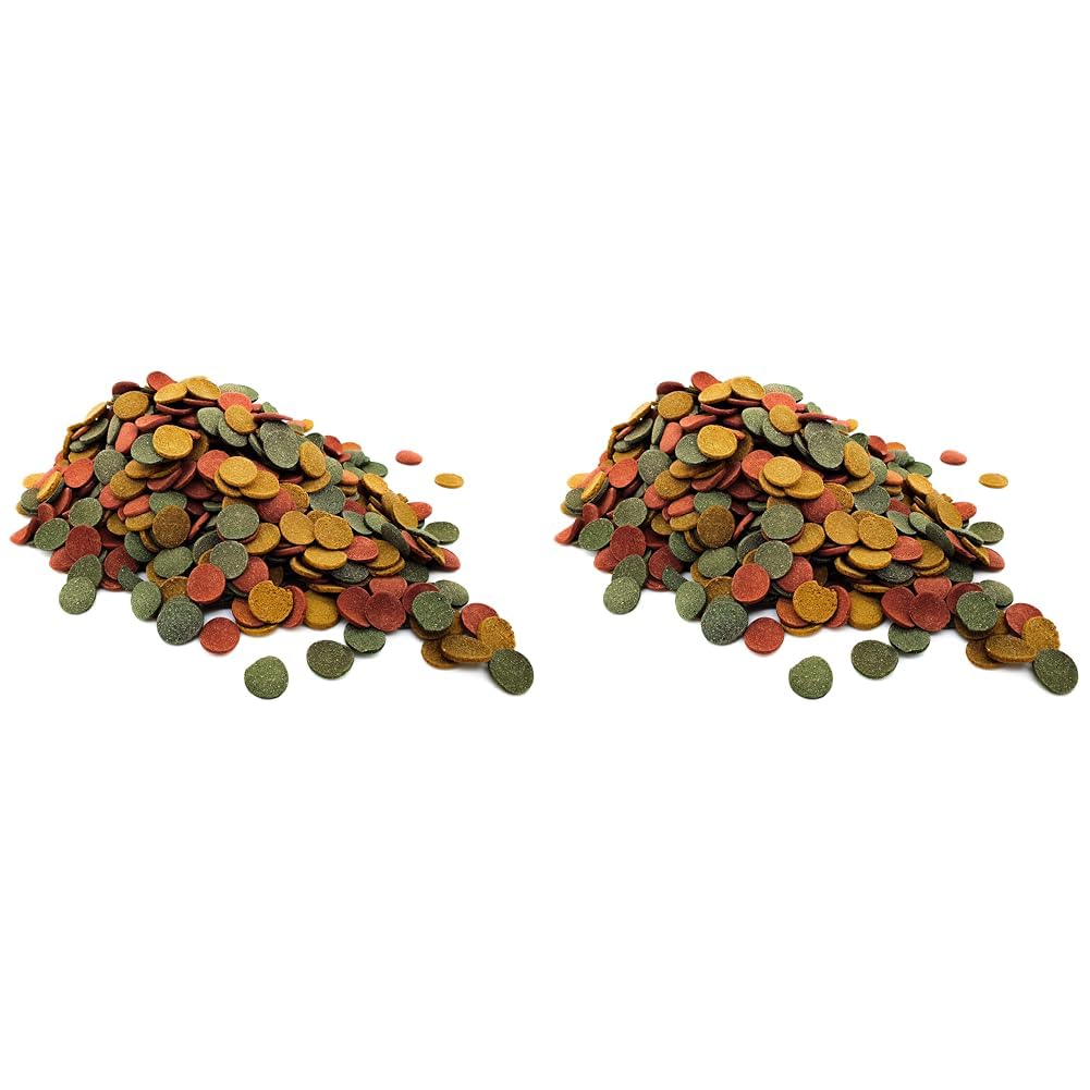 Heron's Pet World HERONS - Algae Wafer Mix - 16 mm Sinking Wafers with Spirulina - 25 Grams (Pack of 2)